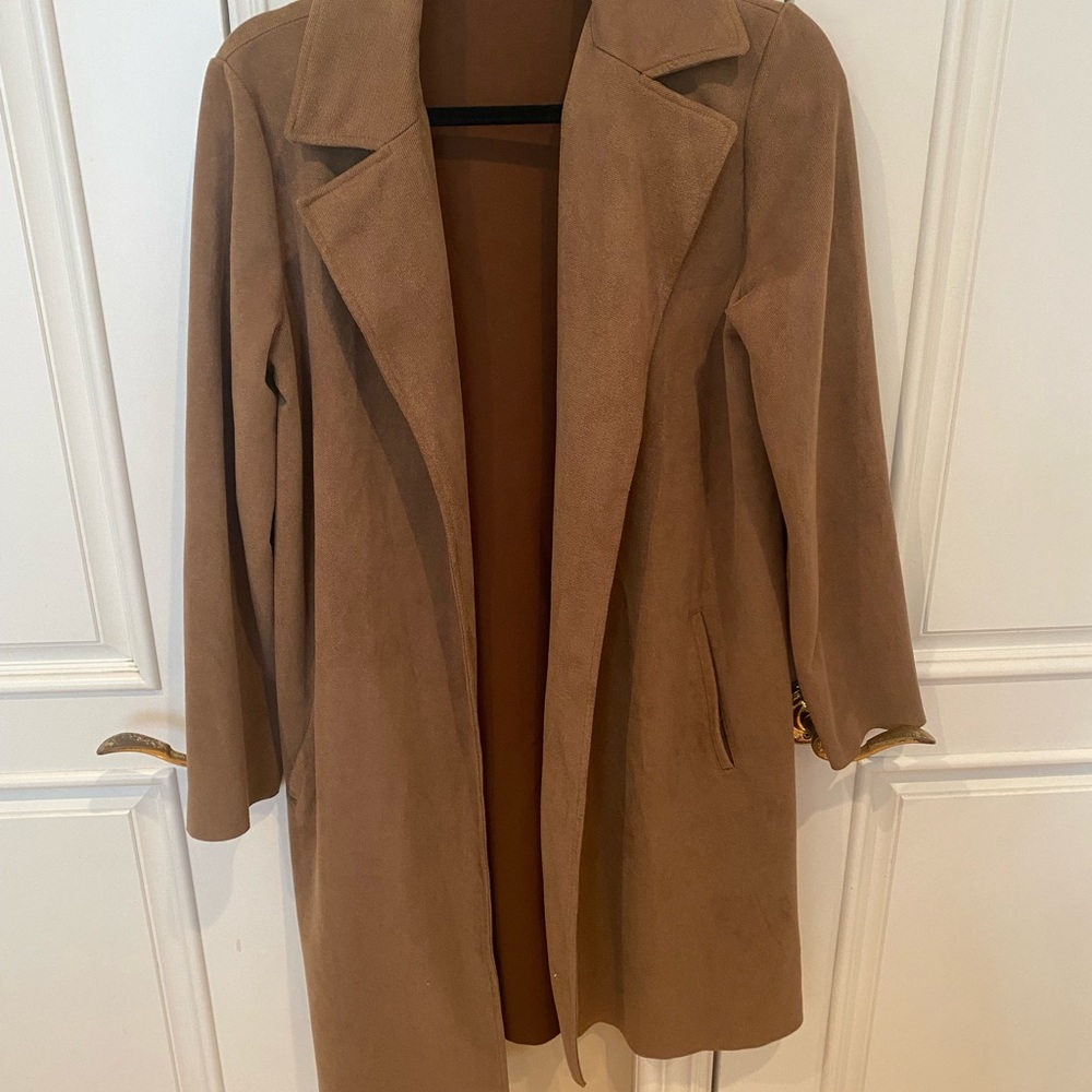 Zara light jacket in brown M